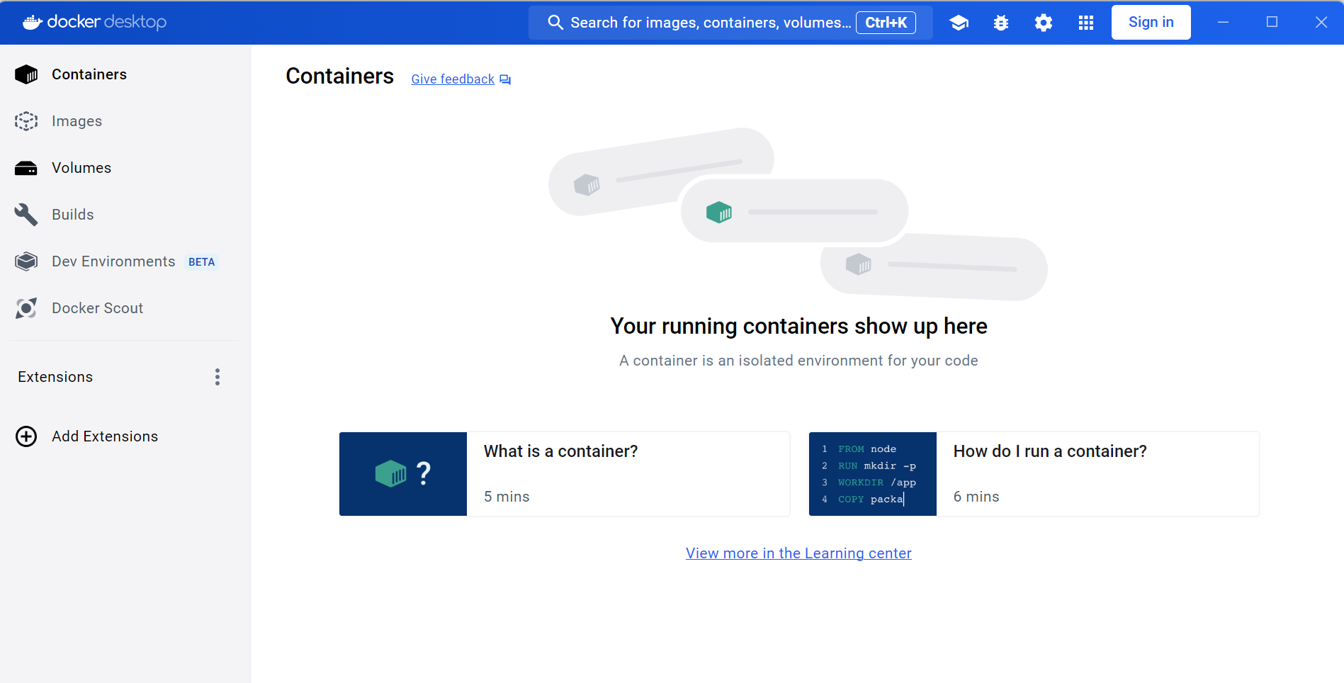 dockerDeskTop